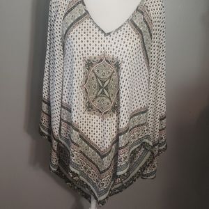 Poncho style top
